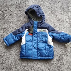 ZeroXposur Toddler Winter Coat 18M New Blue NWT Warm